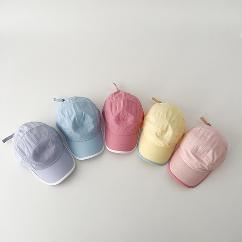 韩版春夏薄款防晒男女童棒球帽