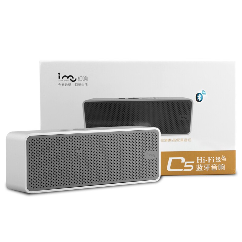 幻响c5 c5s蓝牙音箱双喇叭便携金属hifi音响手机电脑通用4g内存