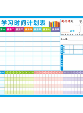 蒸蒸日上儿童房书房自带胶可擦写