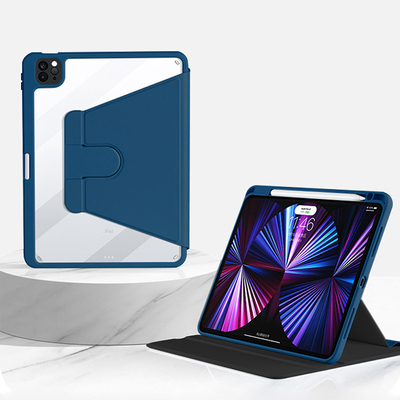 comma/珂玛旋风适用苹果air11寸M3AIR5/4 10.9寸壳iPad Pro4/3/2 360度旋转保护套iPad11A16带笔槽2025版套壳