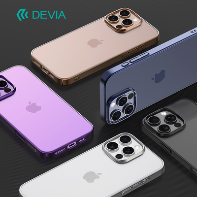 迪沃DEVIA流金系列保护壳iPhone16电镀硬手机壳透明适用于苹果16ProMax磁吸手机套16plus背透后透保护壳正品