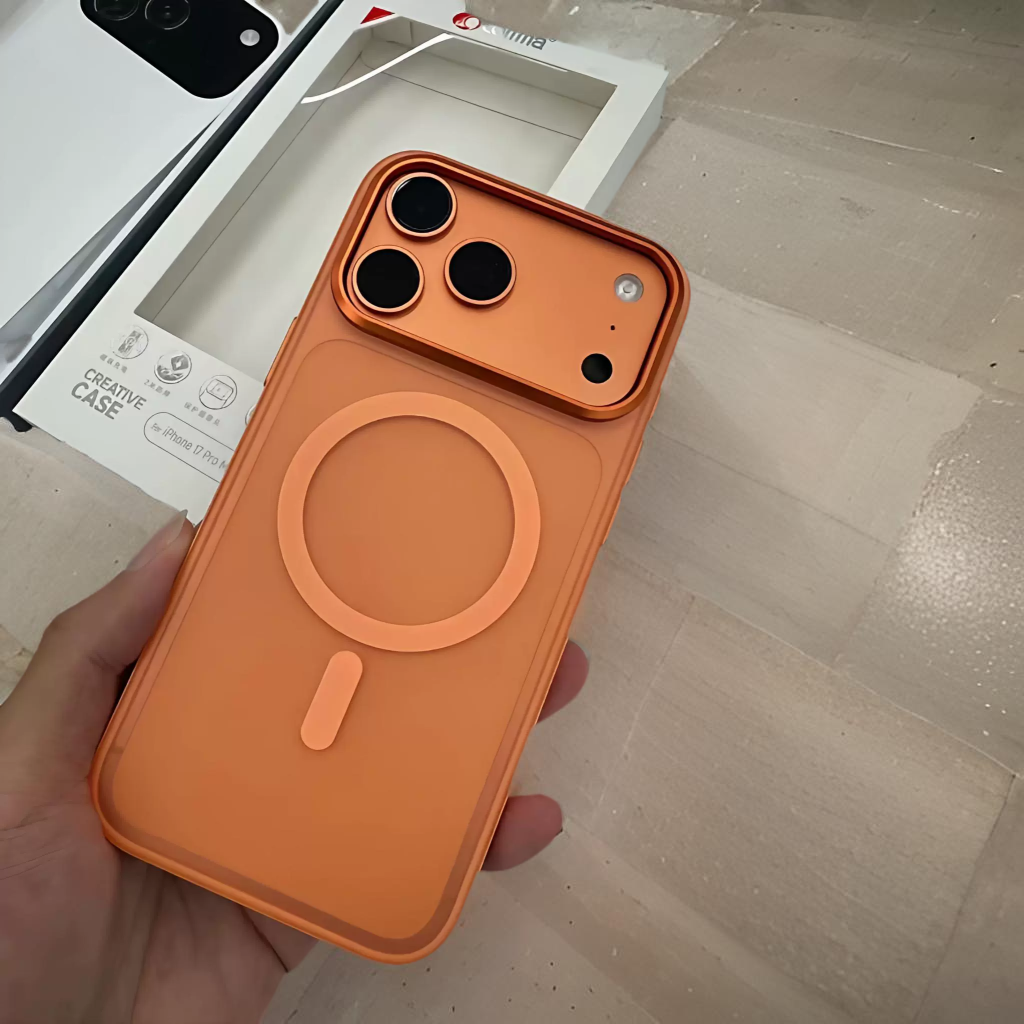 适用苹果17promax支架磁吸手机壳