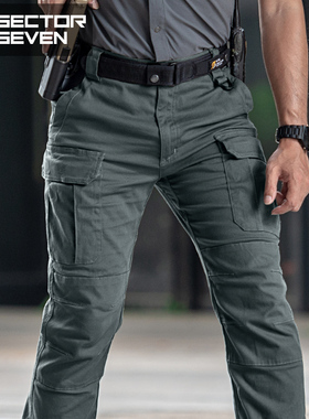 第七区 IX5猎手战术作训裤春秋特种兵户外野战作战多袋军装裤男