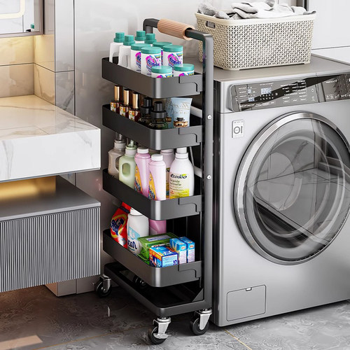 碳钢可调节卫生间收纳架