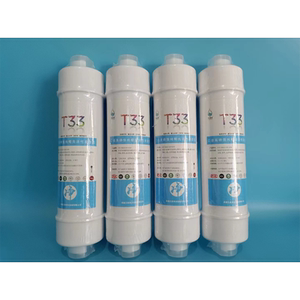 家用净水器后置活性碳T33商用RO纯水机韩式快接式椰壳碳滤芯通用