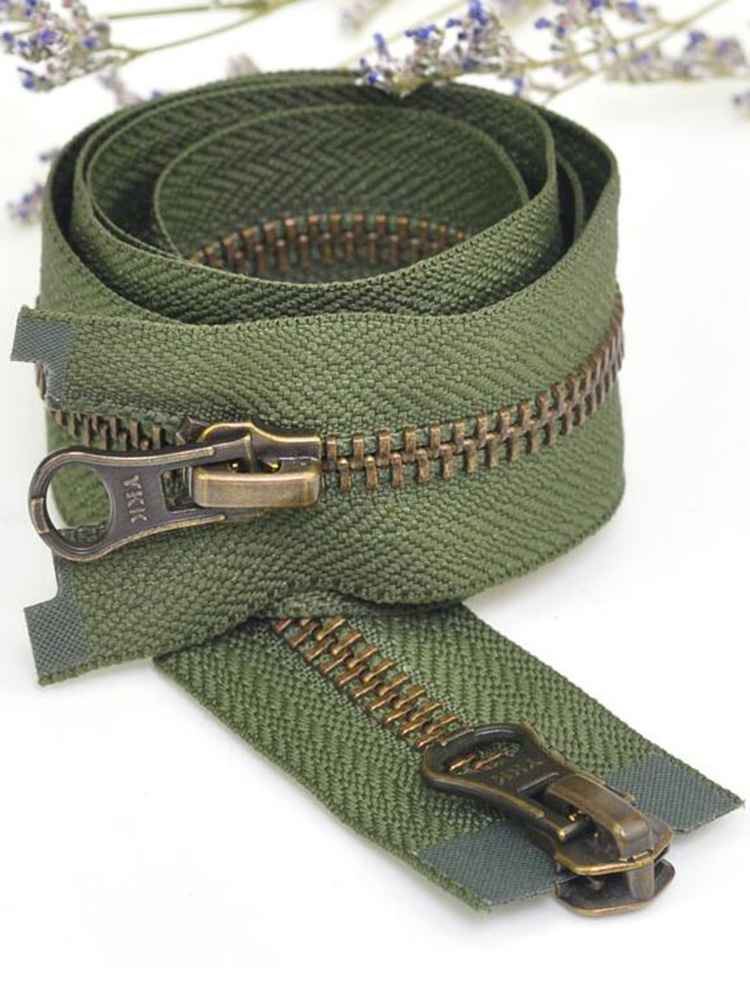 YKK5号军绿色古铜齿拉链60-100厘米金属单头双头开口拉锁服装辅料在类目 居家布艺, 缝纫DIY材料、工具及成品, 缝纫DIY配件/辅料/配饰, 拉链中 - 来自Buy2taobao.com提供专业的淘宝代购服务