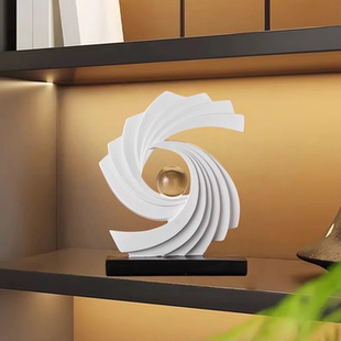 财源滚滚客厅艺术摆件轻奢高档酒柜电视柜玄关办公室装 饰品高级感