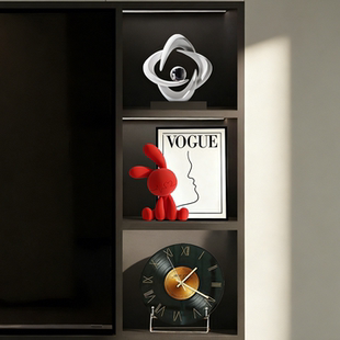 轻奢高档艺术摆件客厅电视柜酒柜小众高级感新家家居装饰工艺品