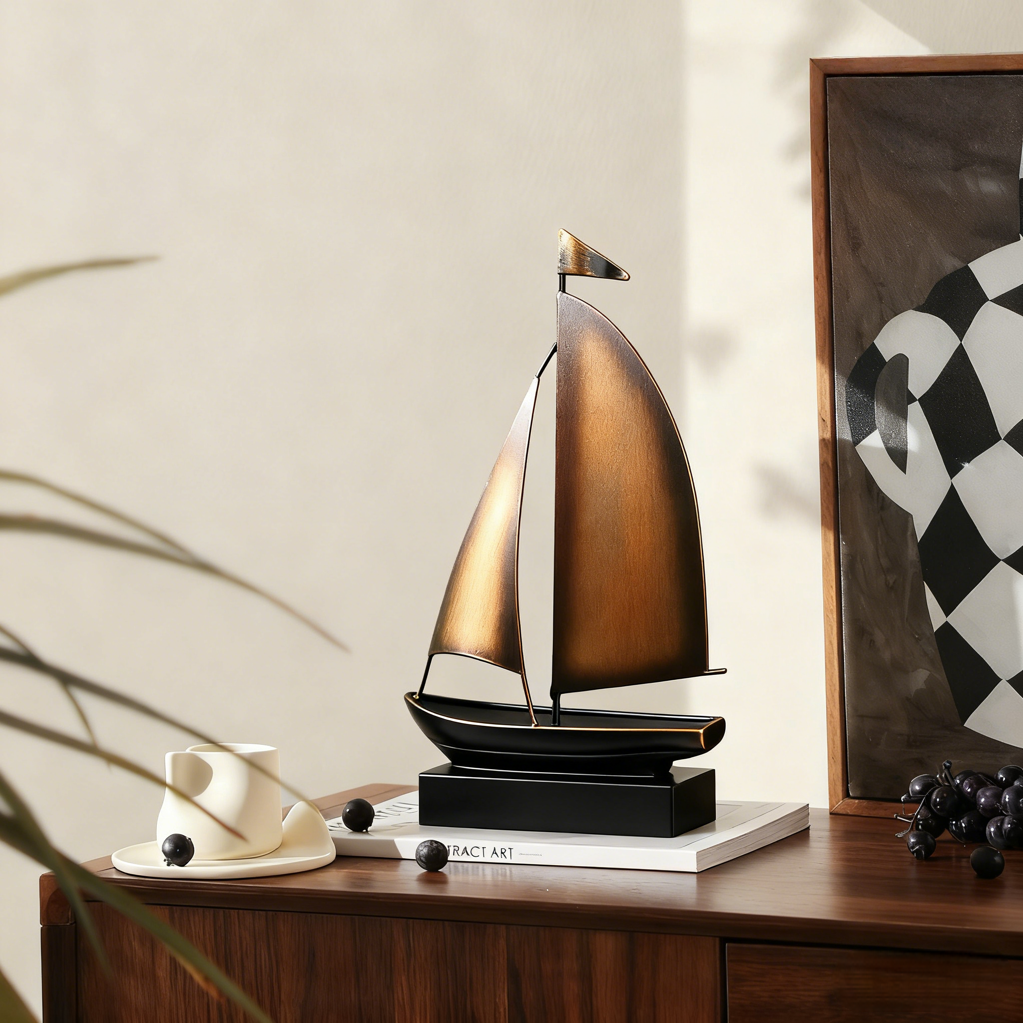 【一帆风顺】复古创意摆件