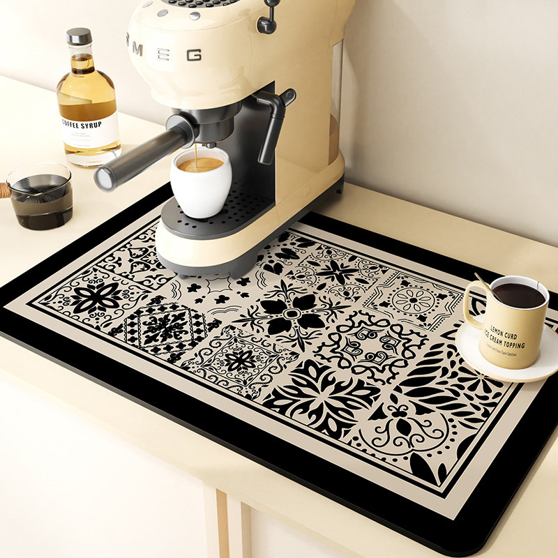 美式厨房沥水垫吧台硅藻泥吸水垫台面厨具隔热垫碗盘杯子免洗垫子,居家布艺,厨房地垫,淘宝优惠券,粉丝福利购,淘宝优惠卷