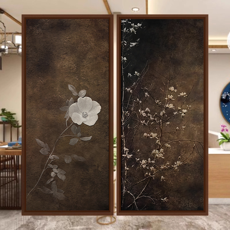 中式厨房厕所玻璃门窗贴磨砂贴纸