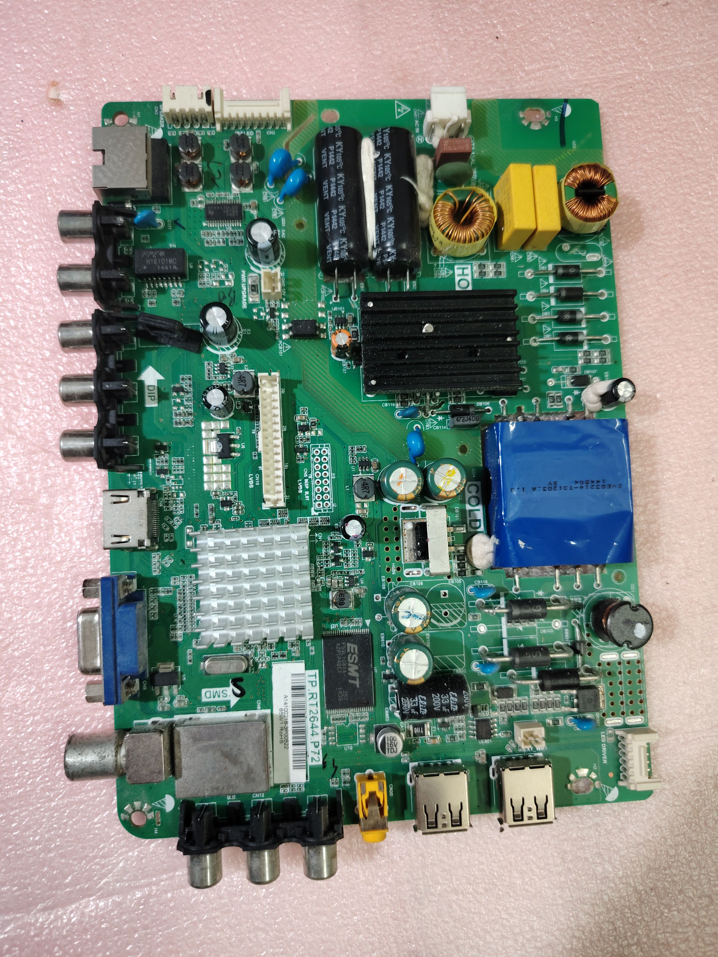 原装海尔LE32A7000主板TP.RT2644.P72