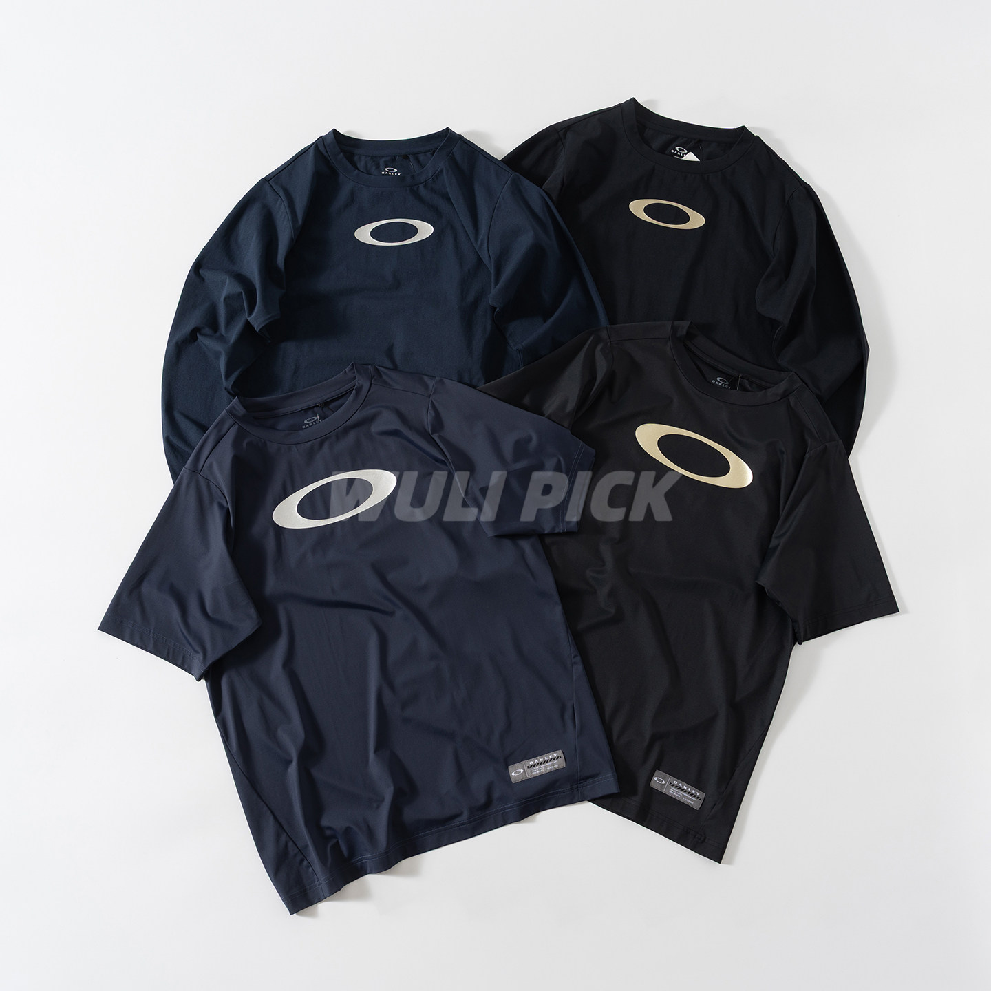 现货Oakley欧克利Striking Qd LS 9.0 轻量透气速干logo短袖T恤