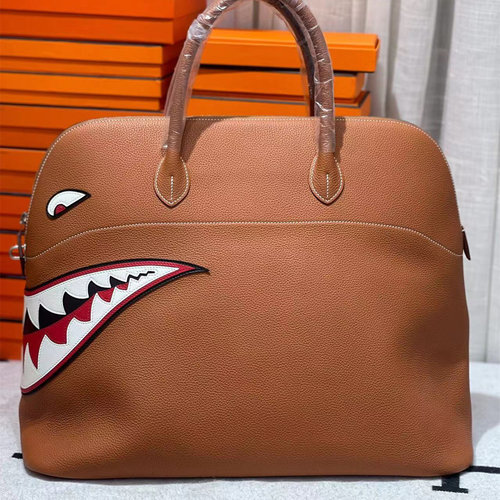 皮普皮45CM棕色男士保龄球包个性