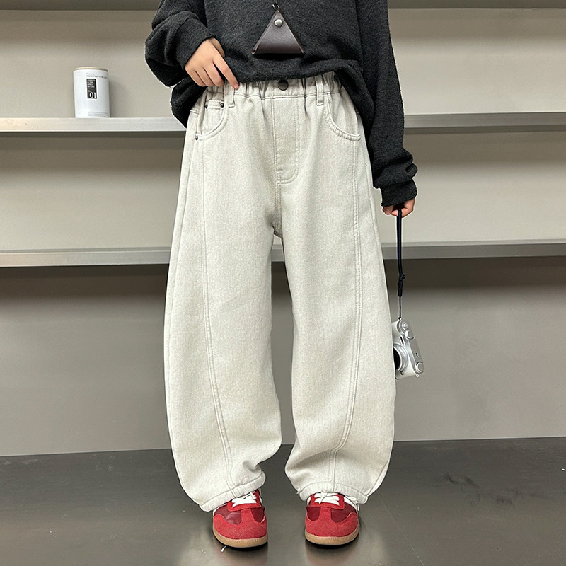 男童加绒裤子秋冬款2025新款儿童冬季一体运动工装卫裤大男孩冬装,童装/婴儿装/亲子装,裤子,淘宝优惠券,粉丝福利购,淘宝优惠卷