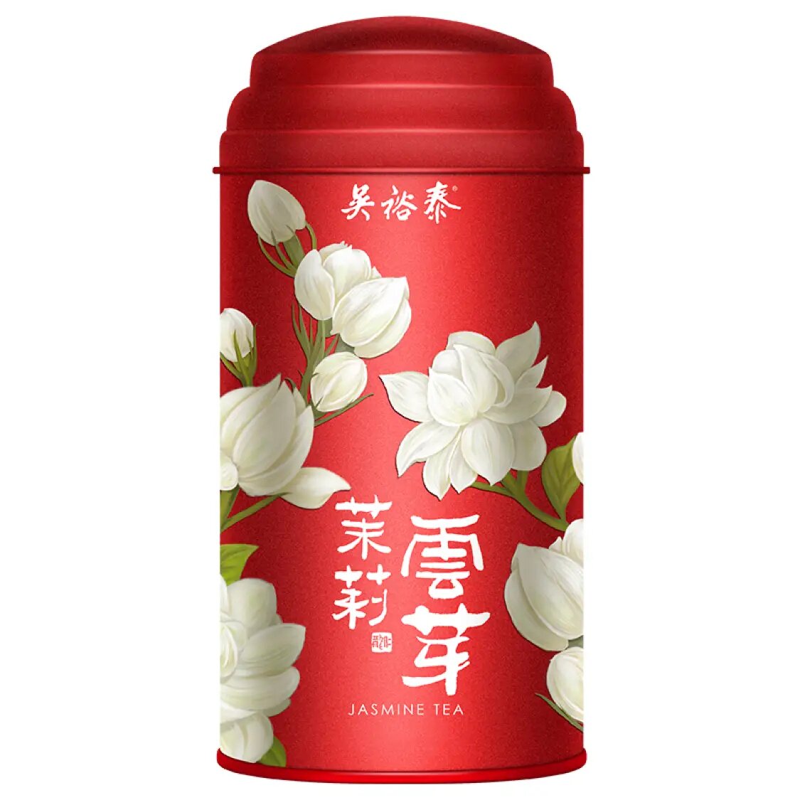 吴裕泰茶叶 茉莉花茶 红罐云芽 150g/罐 茉莉绿茶 浓香型