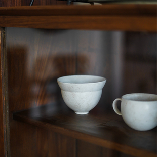 羊羊器物小雪系列手捧饭碗陶瓷餐具日式简约汤碗早餐燕麦可洗碗机