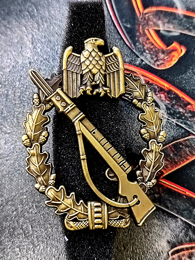 步兵突擊作舊風格徽章