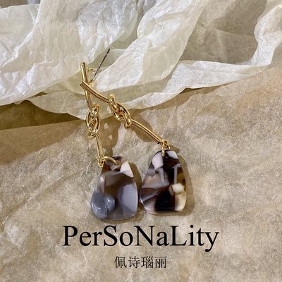 PerSoNaLity/佩诗瑙丽 铜合金耳饰 【情人结】原创设计小众耳钉