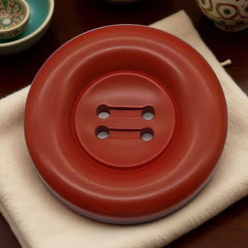 纽扣女大衣扣酒红色树脂扣子时尚女西装扣裤扣外套风衣扣衬衫扣