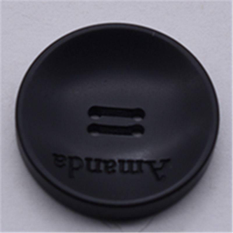 黑色纽扣碗型树脂西装纽扣男女大衣毛衣扣衣服外套扣风衣扣裤扣