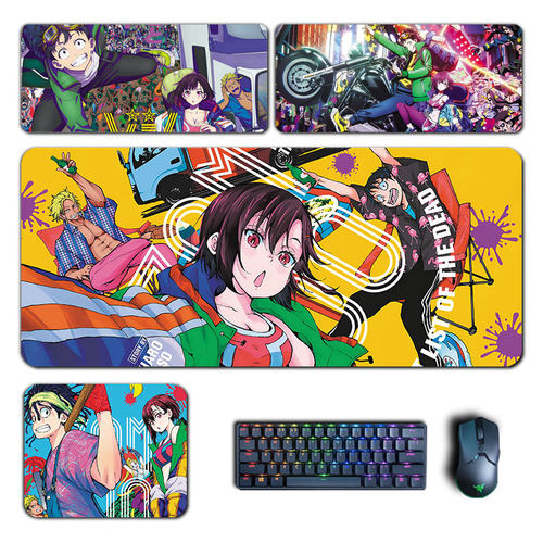 僵尸100鼠标垫天道辉三日月闲贝雅托里斯键盘垫Zom 100桌垫周边