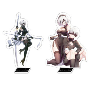 饰礼物 2B亚克力摆件手办游戏周边装 16cm尼尔机械纪元 立牌NieR