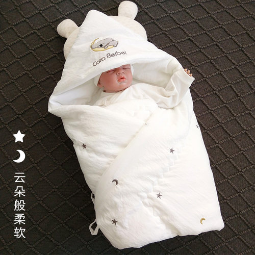 婴儿抱被初生宝宝用品春秋外出