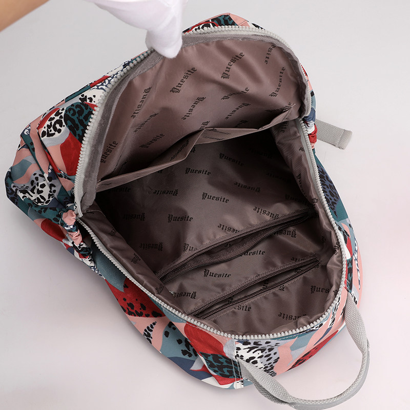 BACKPACK BACKPACK WOMENS CASUAL FASHION TREND KOREAN WOMENS BACKPACK TRAVEL BAG NEW MOM BAG LIGHTWEIGHT AND VERSATILE CLOTH BAG