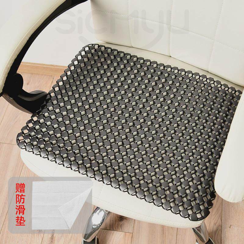 现货透气坐垫通风办公椅凉垫镂空汽车网格蜂窝塑料办公室冰垫夏季