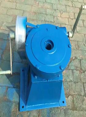 手电两用螺杆式启闭机QL2T-30T手动电动双吊点手摇侧摇手轮启闭机