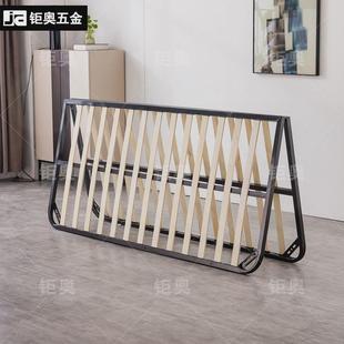 加固组装 折叠式 排骨架软床床架功能隐形床家具正侧翻壁床五金配件