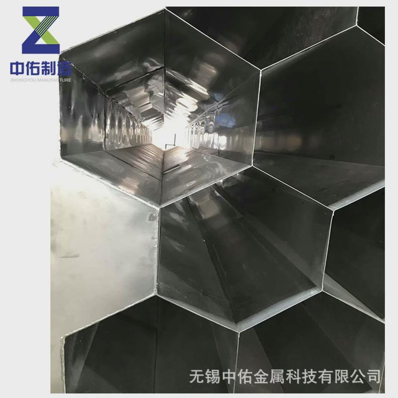 焦化厂阳极管厂家加工生产静电吸附煤不锈钢除尘设备配件蜂窝管