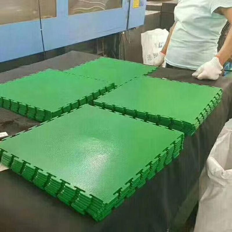 工业车间地板pvc材质可定制任颜色地板拼装卡扣机械维修地板优惠