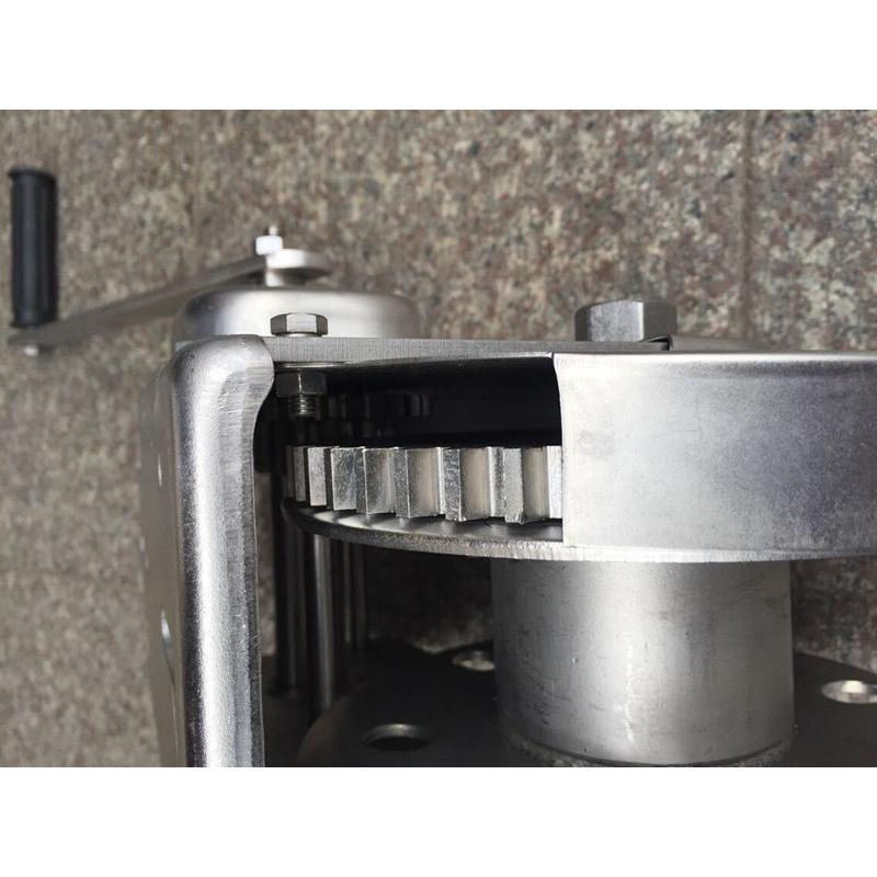 304手摇绞盘不锈钢不锈钢绞盘不锈钢手摇葫芦1800磅