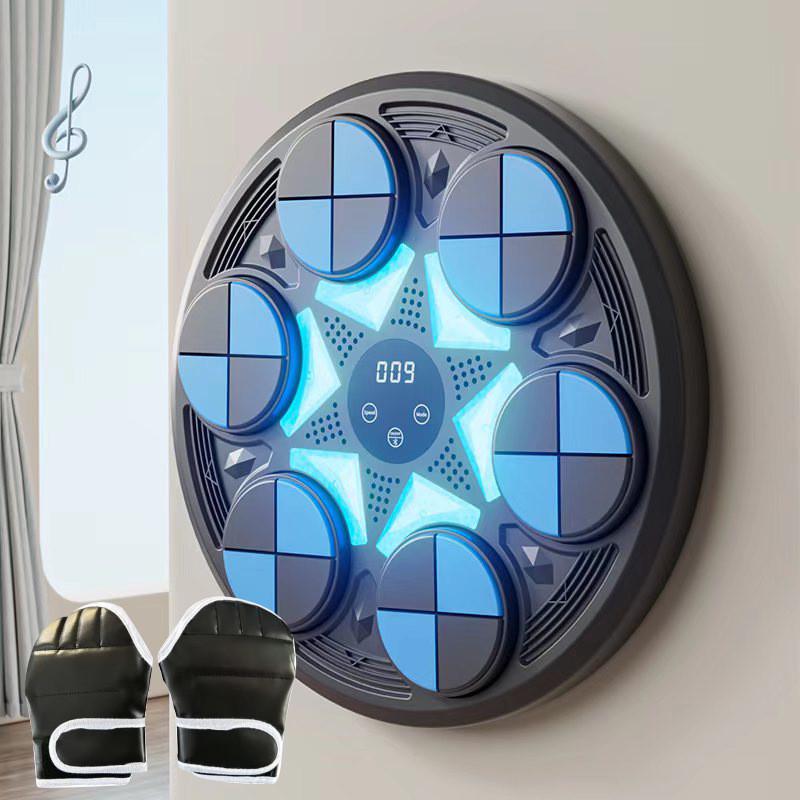 智能音乐拳击机墙靶健身器材家用打拳儿童反应靶训练器材成人健身