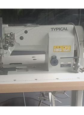 标准牌双针机gc20608d单双针电脑缝纫机料综合送料剪线三同步厚