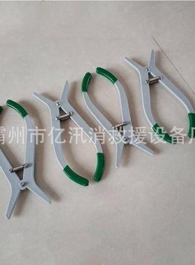 带电环氧树脂电杆夹带电作业电工夹子绝缘电杆毯夹绝缘毯固定夹子