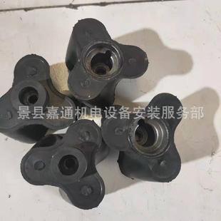 厂家供应橡胶叶轮橡胶转子渣浆泵转子橡胶制品支持定制