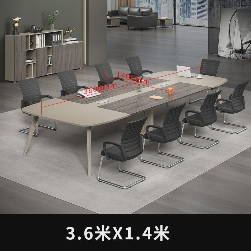 会议桌长桌洽谈桌椅组合会议桌简约现代长桌子工作台桌子办公家具