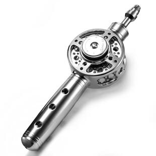 走lizard渔轮手竿改装中通改装内新款线带泄力全金属中通轮