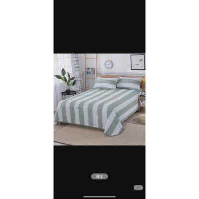 加厚厂家潮音棉源头老粗布凉席三件套/四季毯/粗布床单三件套