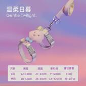 g猫咪牵引绳防挣脱外出猫绳子宠物背带链子网红可调节遛猫绳