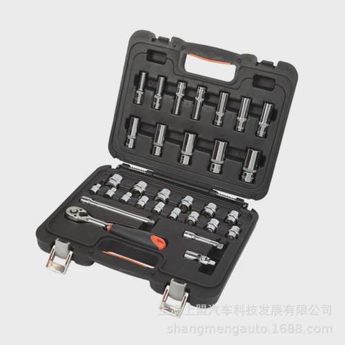 热销钢盾工业级工具31系列10mm系列公制组套/32件套12.5mm件公制