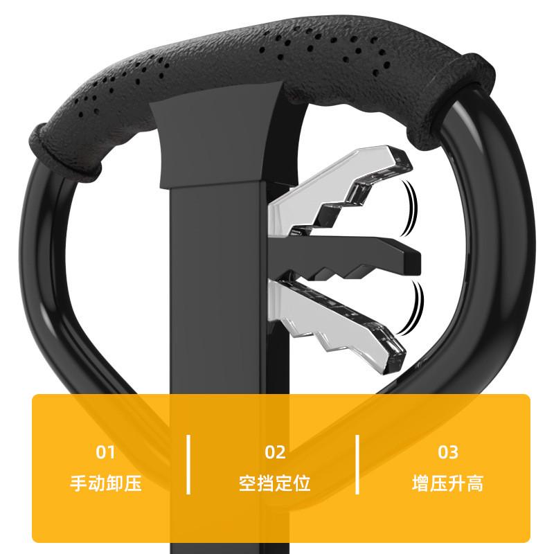 手液压车搬运车牛2/3吨托盘装卸车小型手推升降拖车铲车动地