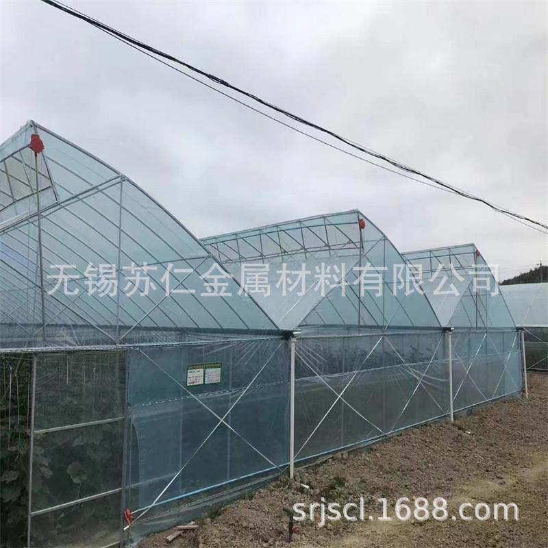 长沙6米单体温室大棚骨架湖南智能农业阳光板温室大棚骨架