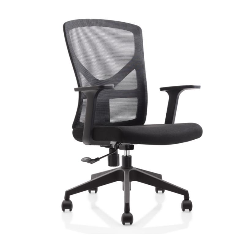 厂家批发家舒适护腰久坐电脑椅职员办公椅椅会议弓形网办公室