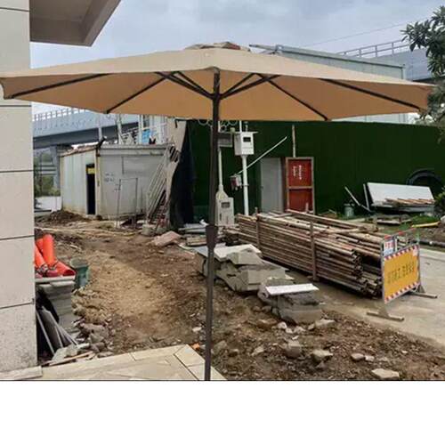 户外中柱伞太阳沙滩伞直杆摇手防雨广告摆摊遮阳伞阳台休闲庭院伞