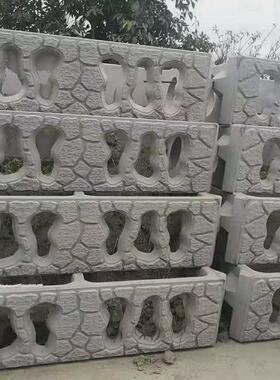 自锁型阶梯砌块自锁阶梯模具护坡钢模具河道治理工程施工模具