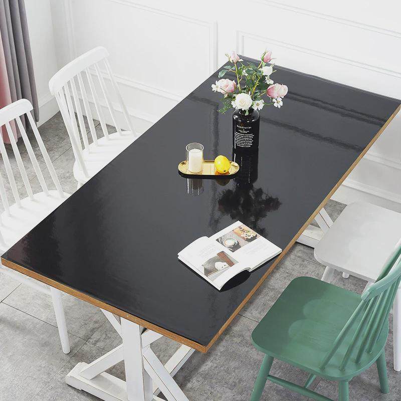 茶几防水玻璃磨砂软质免洗餐桌透明台布桌布黑色pvc塑料桌垫防油,居家布艺,桌布,淘宝优惠券,粉丝福利购,淘宝优惠卷